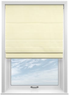 Odessa Velvet, Oyster - Twist&Fit Roman Blind